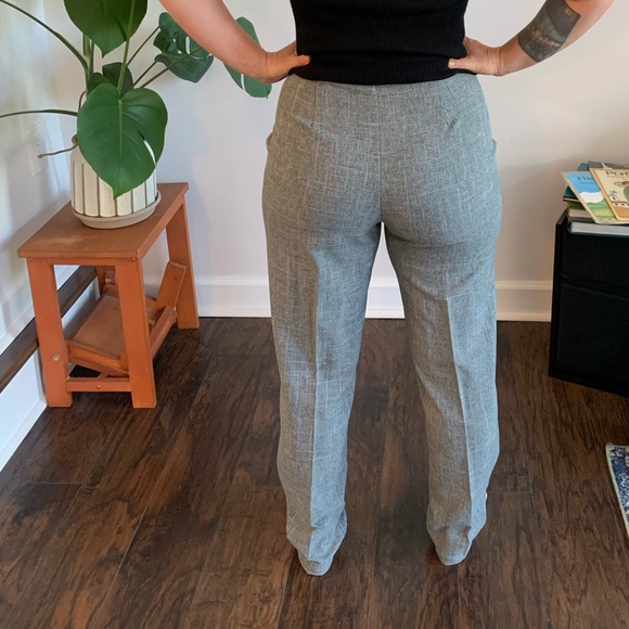 Women’s Vintage grey lightweight inclinations trousers size 10 - Picture 6 of 10